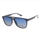 Óculos de sol retangulares masculinos, armação de ponte dupla, óculos de sol para homens, lentes polarizadas
