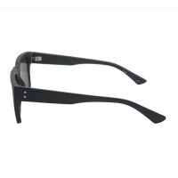 Óculos de sol quadrados polarizados para homens, estilo vintage, óculos de sol retangulares para dirigir e viajar, armação leve, proteção UV