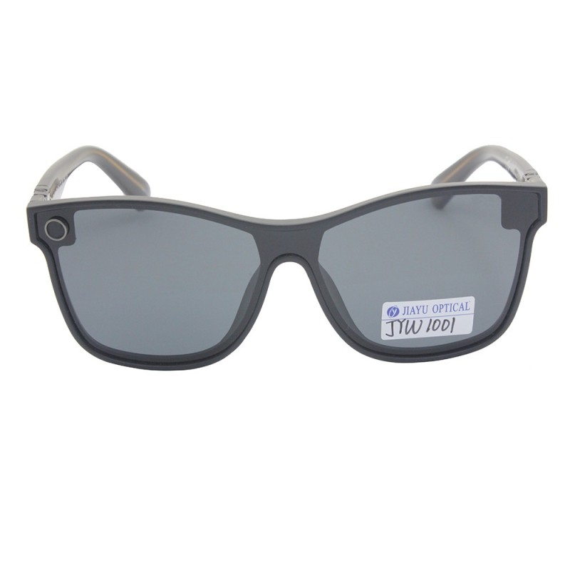 TR90 Frame Fashion Polarized Sunglasses for Women Men 100% UV Protection Trendy Siamese Lens Shades