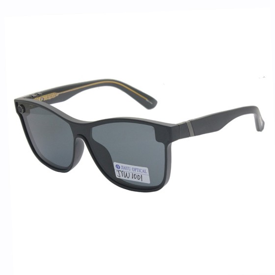 Óculos de sol polarizados com armação TR90 para mulheres e homens, proteção 100% UV, lentes siamesas da moda