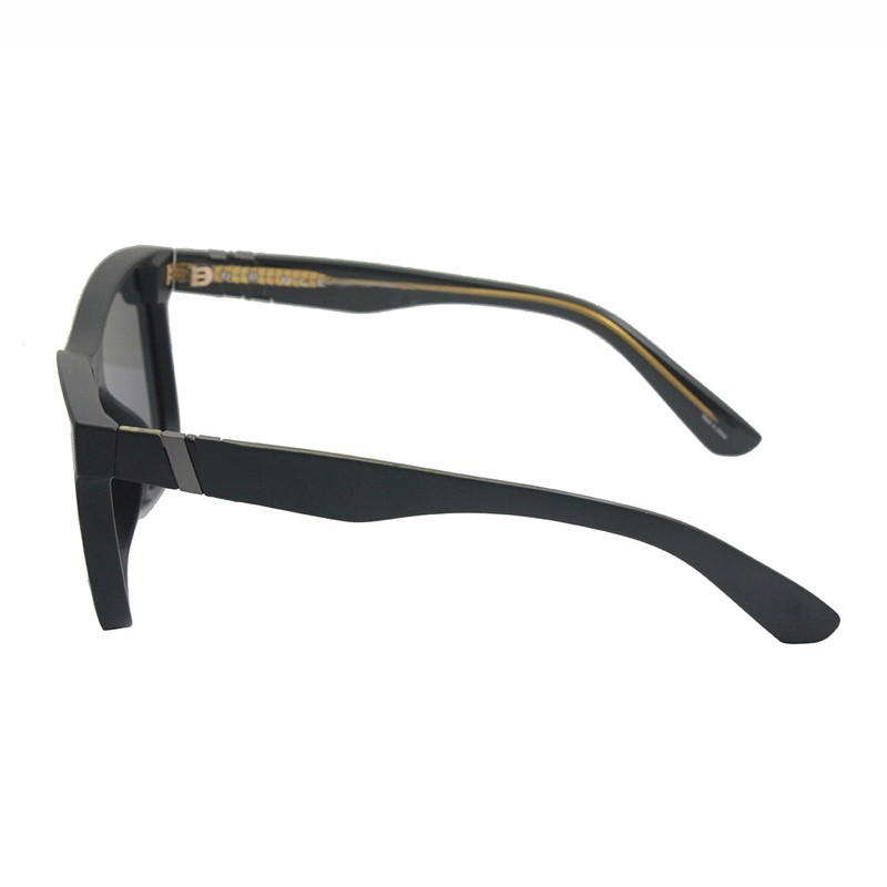 TR90 Frame Fashion Polarized Sunglasses for Women Men 100% UV Protection Trendy Siamese Lens Shades