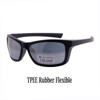 TPEE Rubber Flexible Sports Polarized Sunglasses for Men Women UV Protective Driving Running Cycling Fishing Sun Glasses