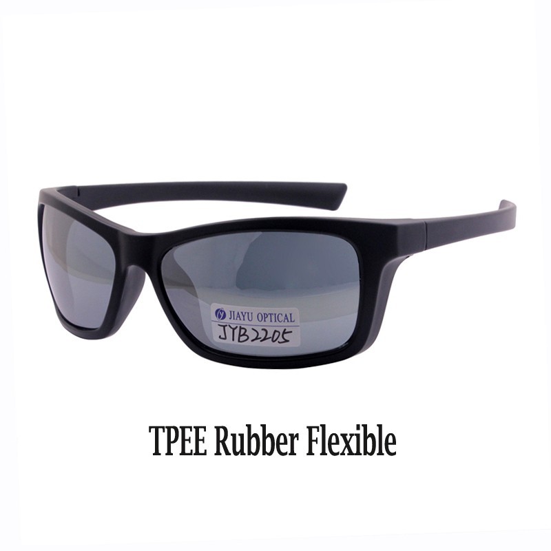 TPEE Rubber Flexible Sports Polarized Sunglasses for Men Women UV Protective Driving Running Cycling Fishing Sun Glasses