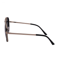 Óculos de Sol Clássicos em Metal para Homens e Mulheres, Óculos de Sol para Dirigir com Lentes Polarizadas e Proteção UV