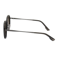 Óculos de Sol Redondos com Lentes Poligonais em Metal, Polarizados, para Homens e Mulheres, Estilo Retrô Clássico Vintage.