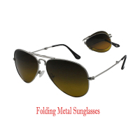Classic Foldable Polarized Folding Aviator Sunglasses