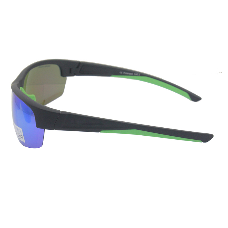 High Quality Bulk Order Half Frame Outdoor Sports Sunglasses
