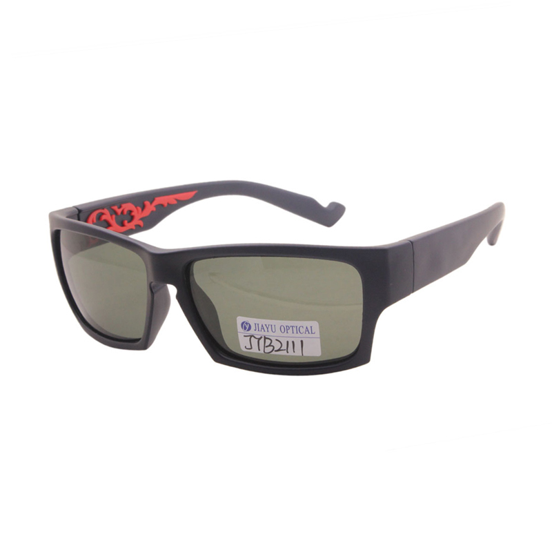 Óculos de Sol Masculinos Clássicos, Quadrados, Polarizados, em Plástico Leve, com Proteção UV para Dirigir