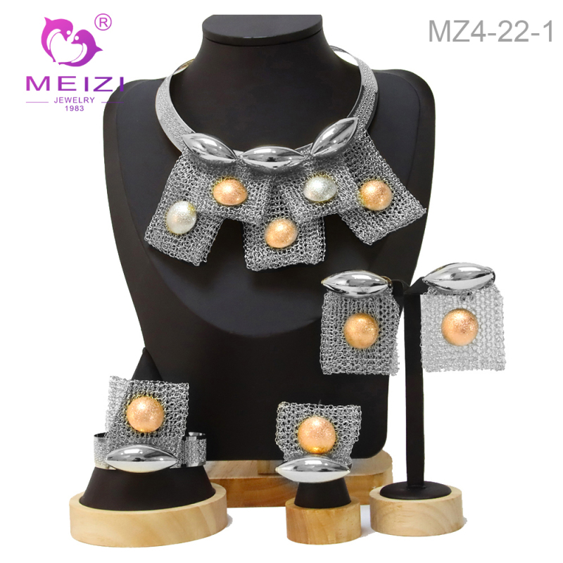 Indian Women Jewelry Sets 24K Gold Plated Jewelry Set