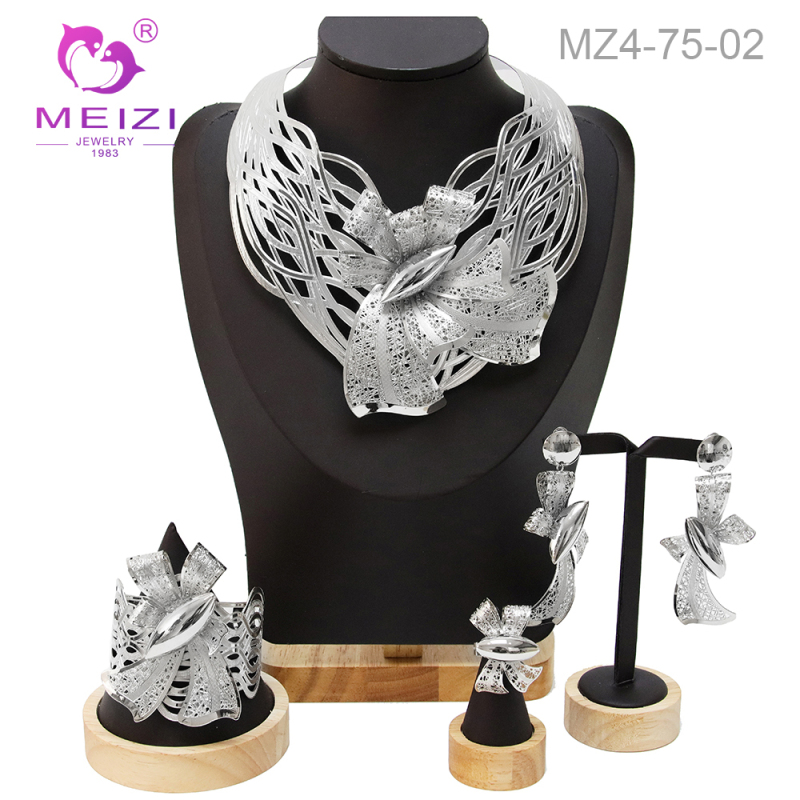 Dubai Gold Plated Banquet Wedding Jewelry Set
