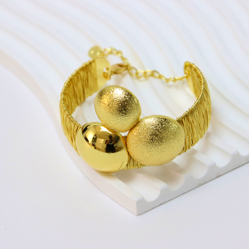 Dubai 24K Gold Plated Necklace Jewelry Set for Weddings