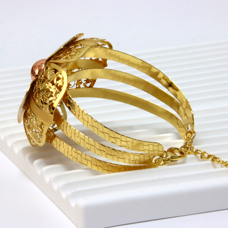 Nigerian Bridal Wedding Gold Plated Big Jewellery Sets