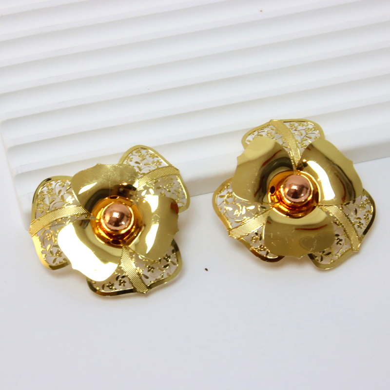 Nigerian Bridal Wedding Gold Plated Big Jewellery Sets