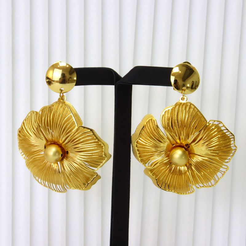 Gold Plated Nigerian Wedding Iarge Jewelry For Women