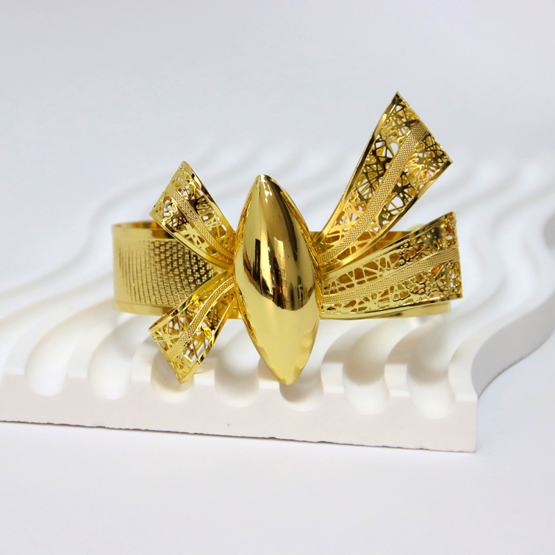 Women's Gold Plated 24K Necklace Jewellery Set