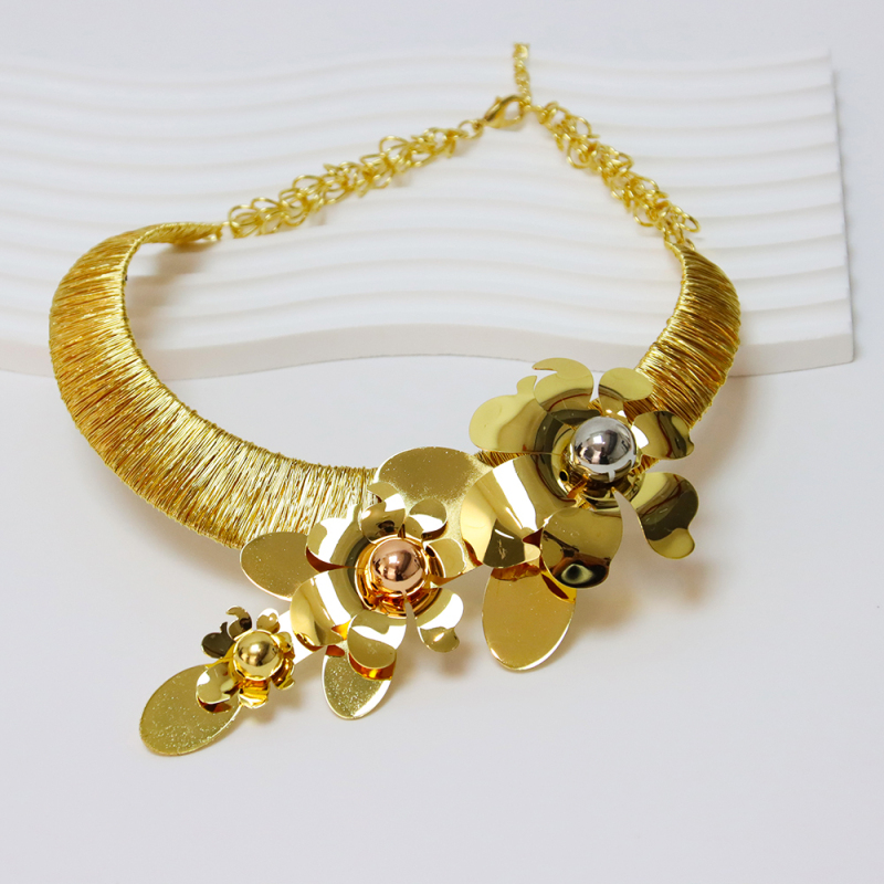 18K Necklace Set for Women's Wedding Jewelry Sets