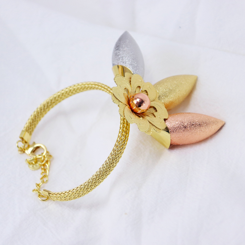 Dubai 24K Gold Big Jewelry Sets for Women Wedding