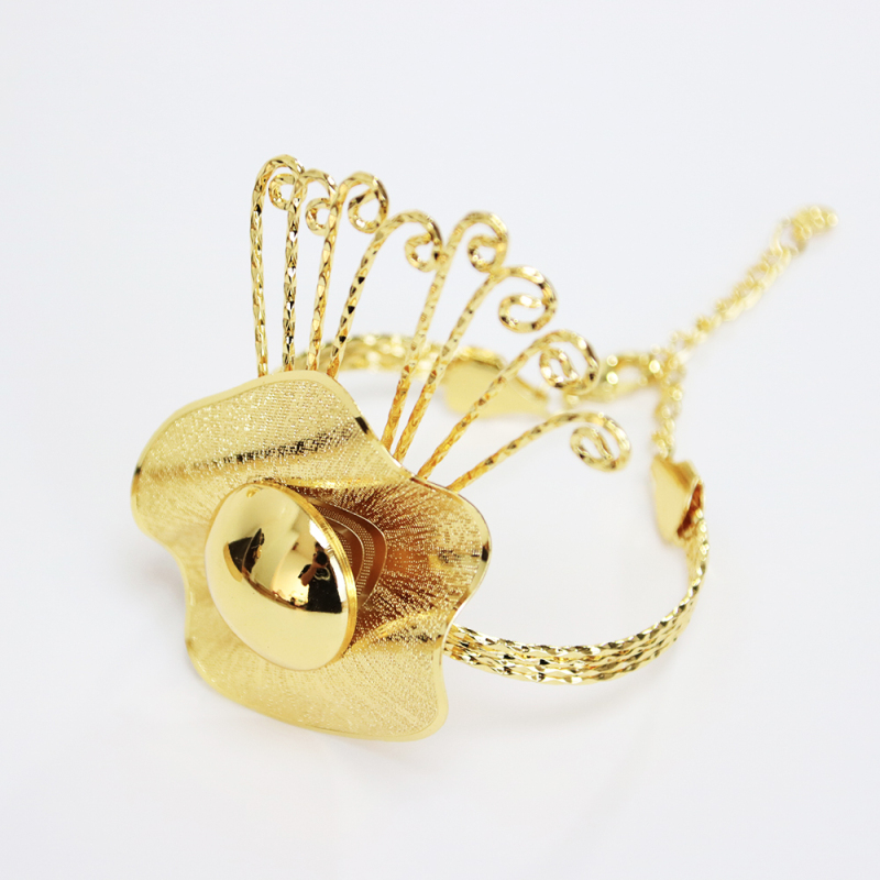 Indian Wedding Gifts 24K Gold Plated Jewelry Sets