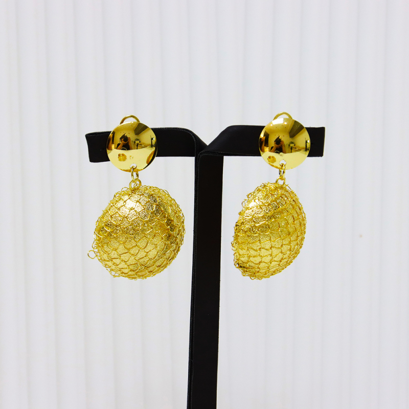 Ensembles de bijoux collier indien plaqué or 24 carats pour femmes