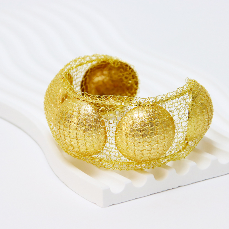 Ensembles de bijoux collier indien plaqué or 24 carats pour femmes