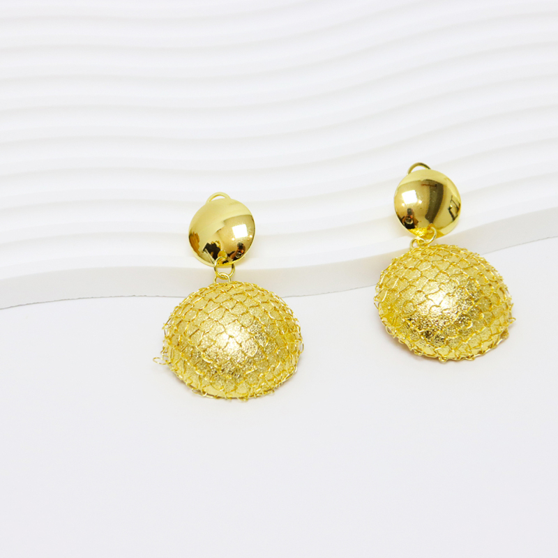 Ensembles de bijoux collier indien plaqué or 24 carats pour femmes