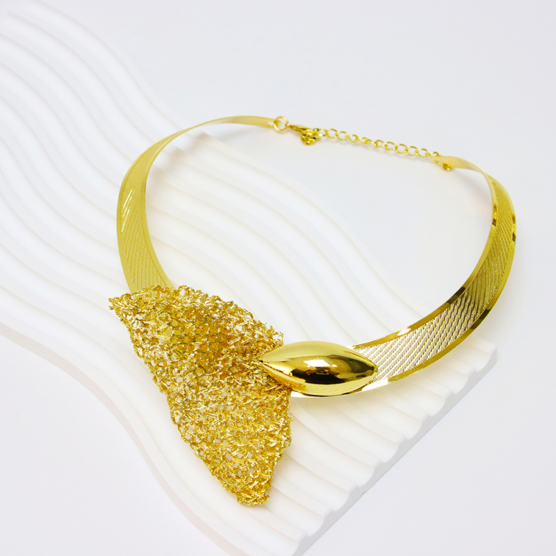 Dubai Women 24k Gold Plated Wedding Party Jewelry Sets