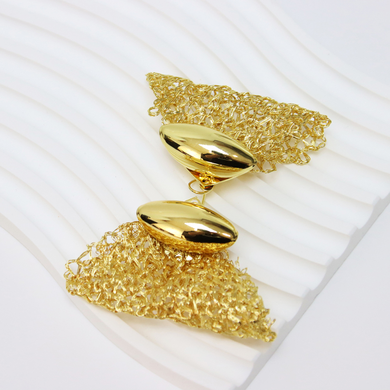 Dubai Women 24k Gold Plated Wedding Party Jewelry Sets