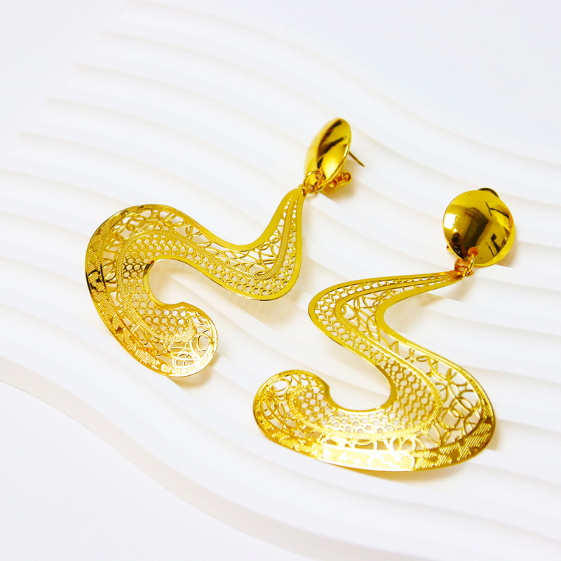 Bride Bridesmaid 18K Gold Plated Wedding Jewelry Set