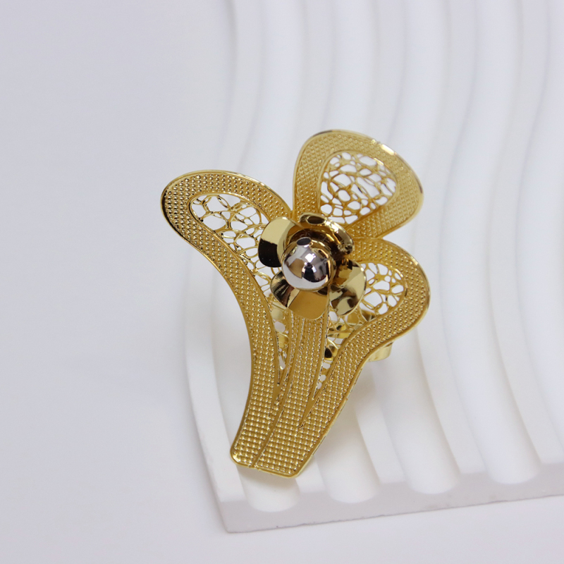 Dubai 24K Gold Wedding Jewelry Set Woman 4 Pieces