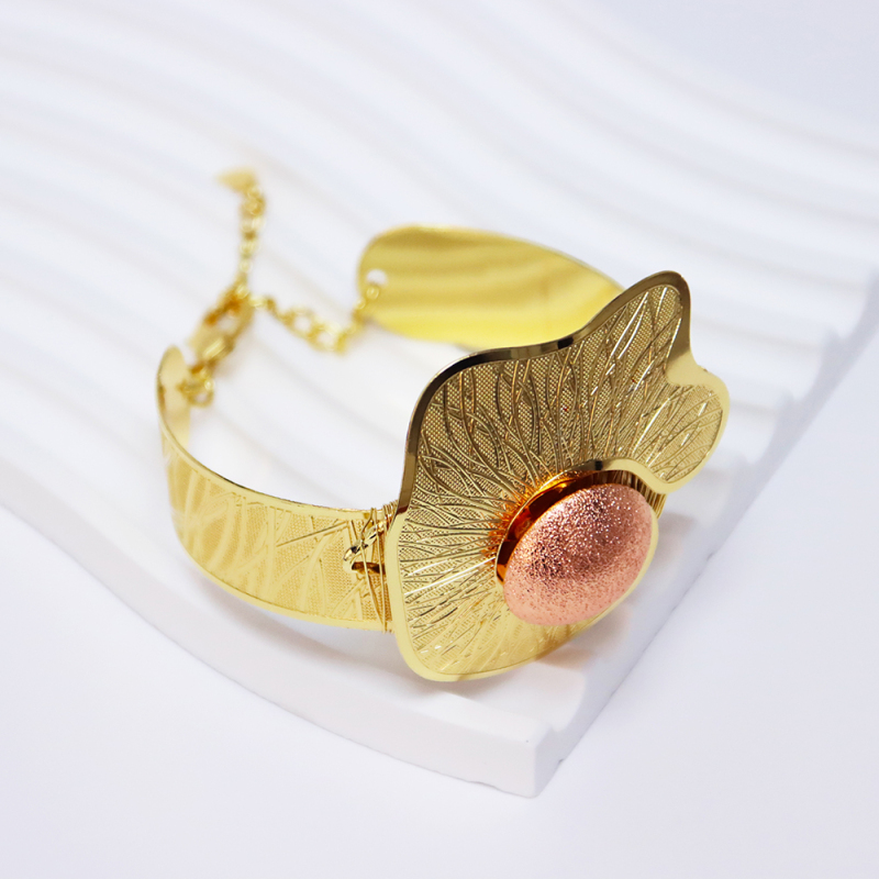 Dubai 24k Gold Necklace Jewelry Sets For Bridesmaids