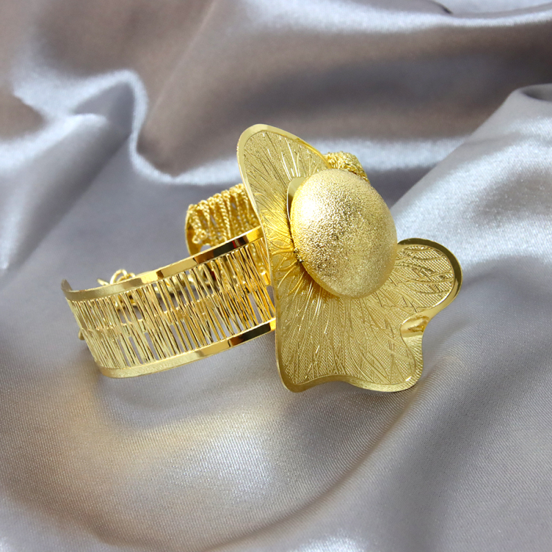 Dubai 18k Gold Plated jewelry set for Ladies Wedding