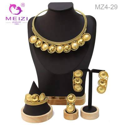 Brincos e pulseiras moda indiana nupcial para conjunto de joias de casamento