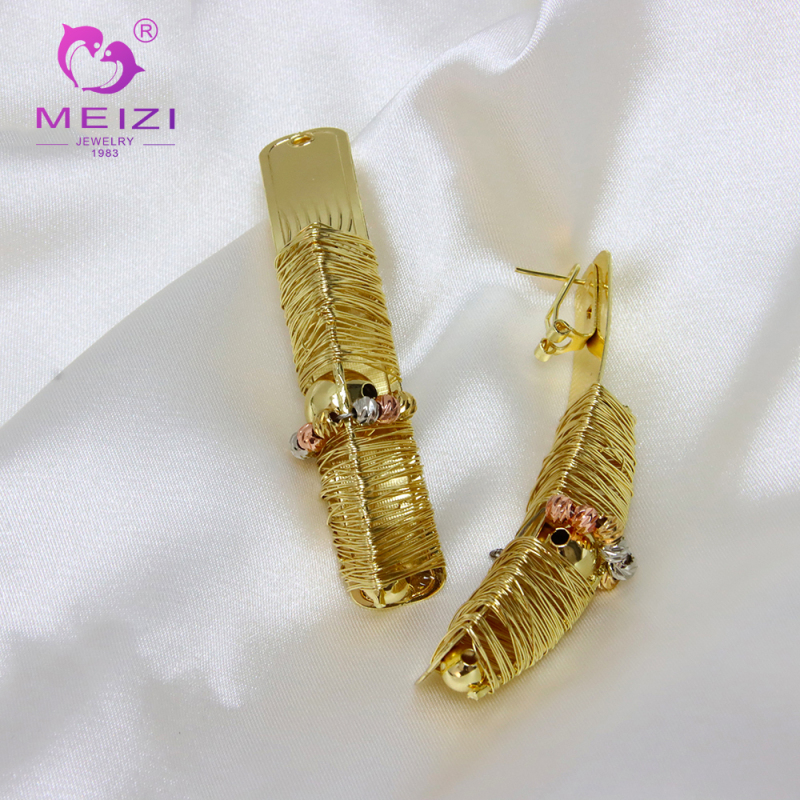 Set Barang Kemas Bersalut Emas Perkahwinan Tradisional Wanita Dubai