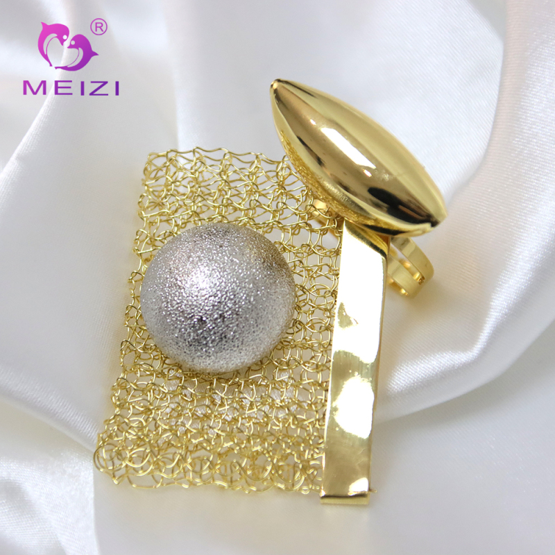 Set Barang Kemas Perkahwinan Dubai 24K Bersalut Emas Besar
