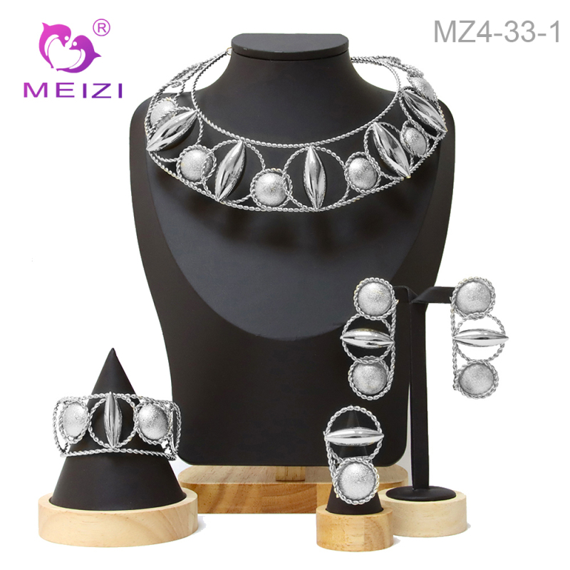 Dubai 18K Gold Plated for Bridal Wedding Jewelry Sets