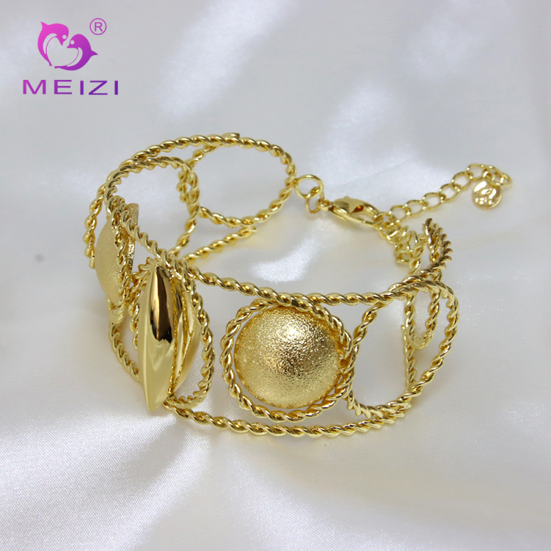 Dubai 18K Gold Plated for Bridal Wedding Jewelry Sets