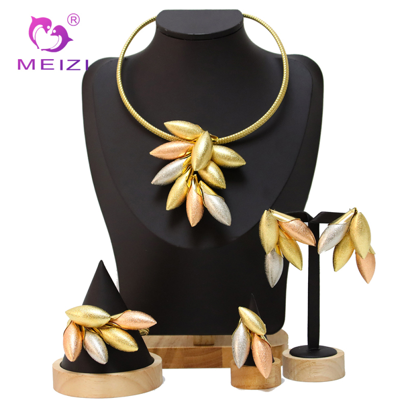 meizi jewelry Bracelet Earrings Ring Jewelry Set Holiday Gift