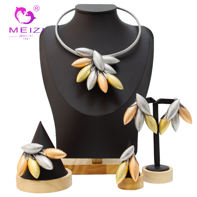 meizi jewelry Bracelet Earrings Ring Jewelry Set Holiday Gift