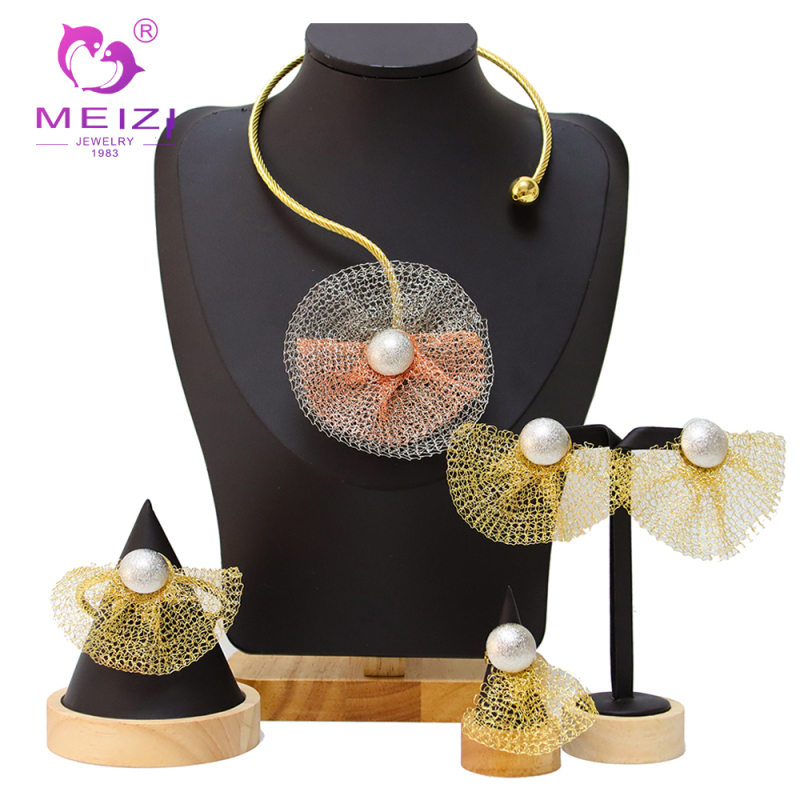 Gold Jewelry Sets for Women Wedding Bridal