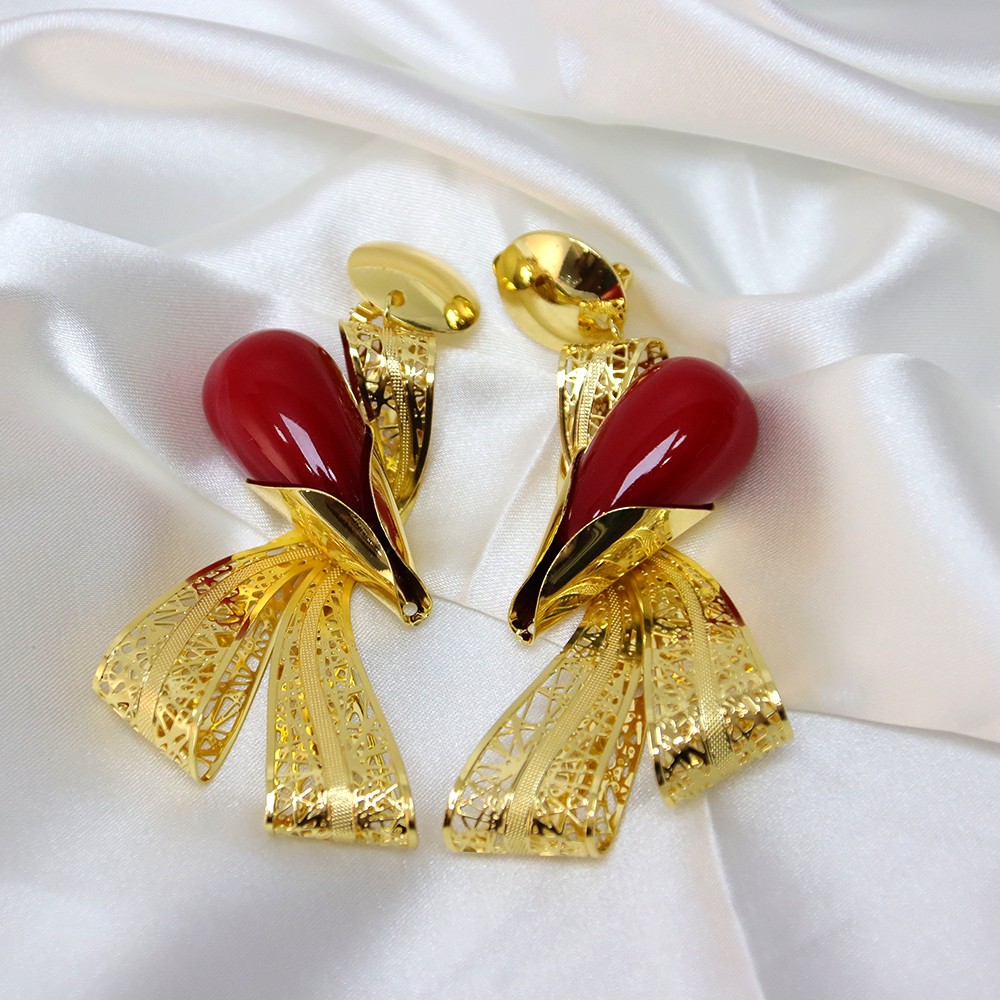 Italian Gold Jewelry Set for Women 18k