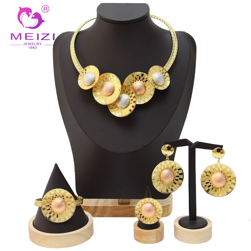 nigerian gold jewelry set for women