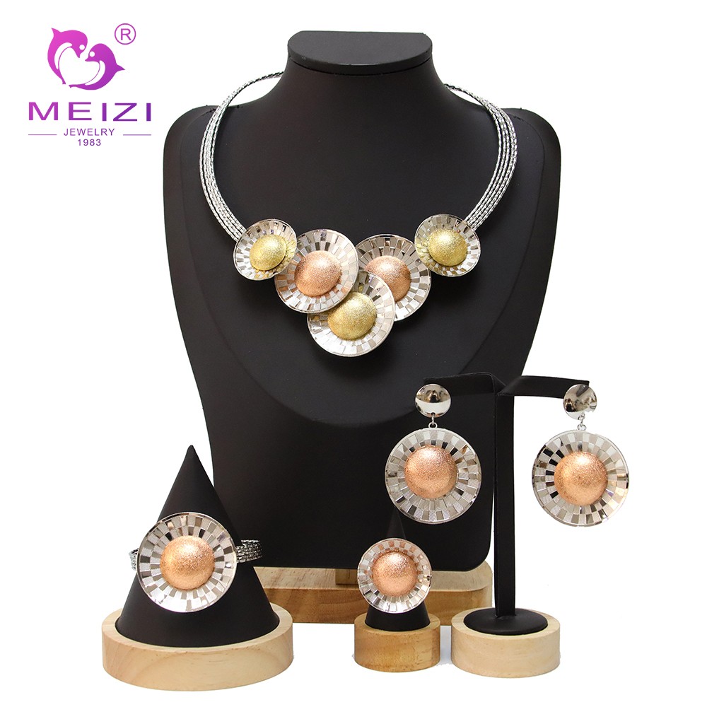 gold plated jewelry sets for women 18 k