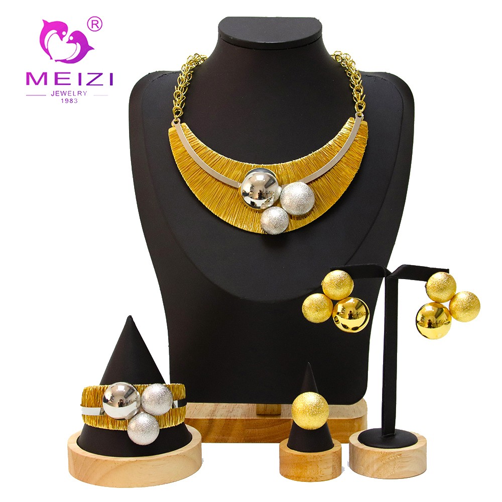 Dubai Gold Plate Jewelry Set