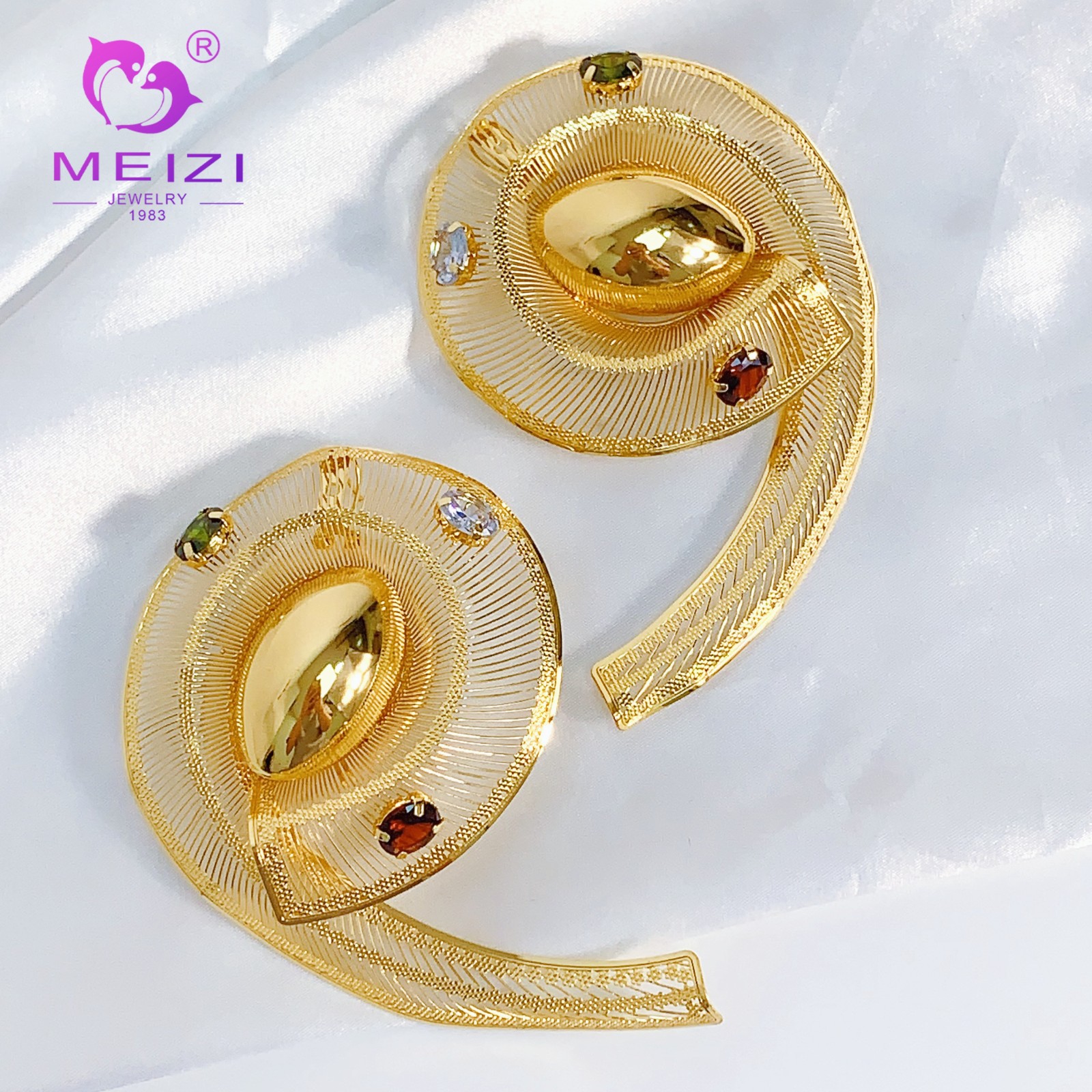 gold hoop earrings