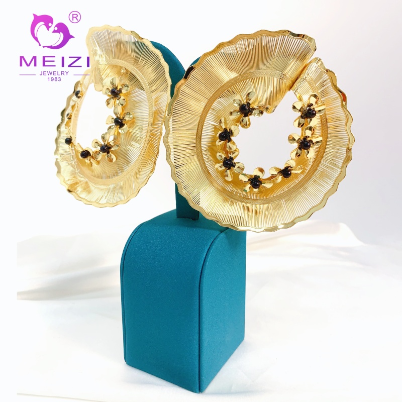 diamond stud gold hoop earrings for women