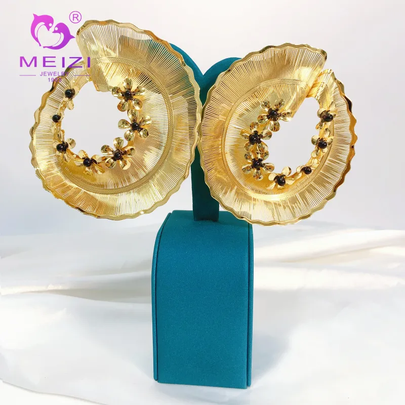 brincos de argola de ouro com diamante para mulheres