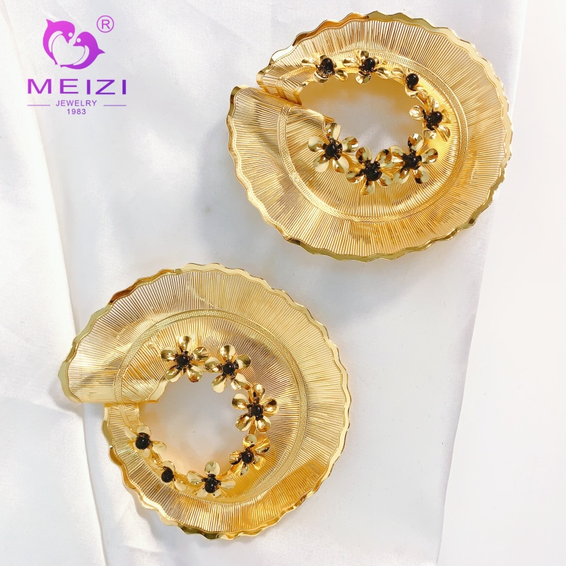 diamond stud gold hoop earrings for women