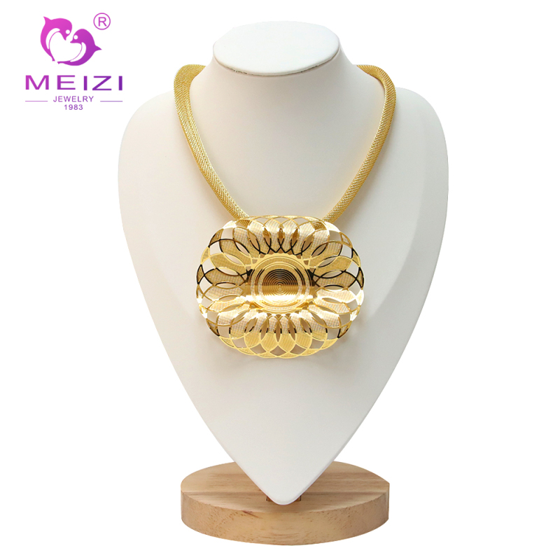 jewellery set rose gold necklace set with earrings for women's