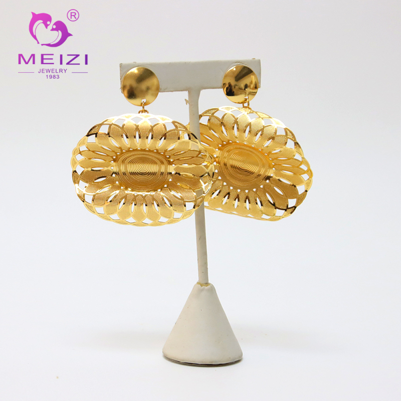 jewellery set rose gold necklace set with earrings for women's