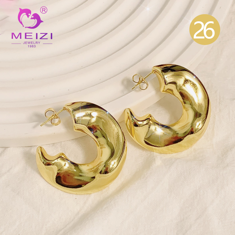 hypoallergenic wedding bridal real earrings for women